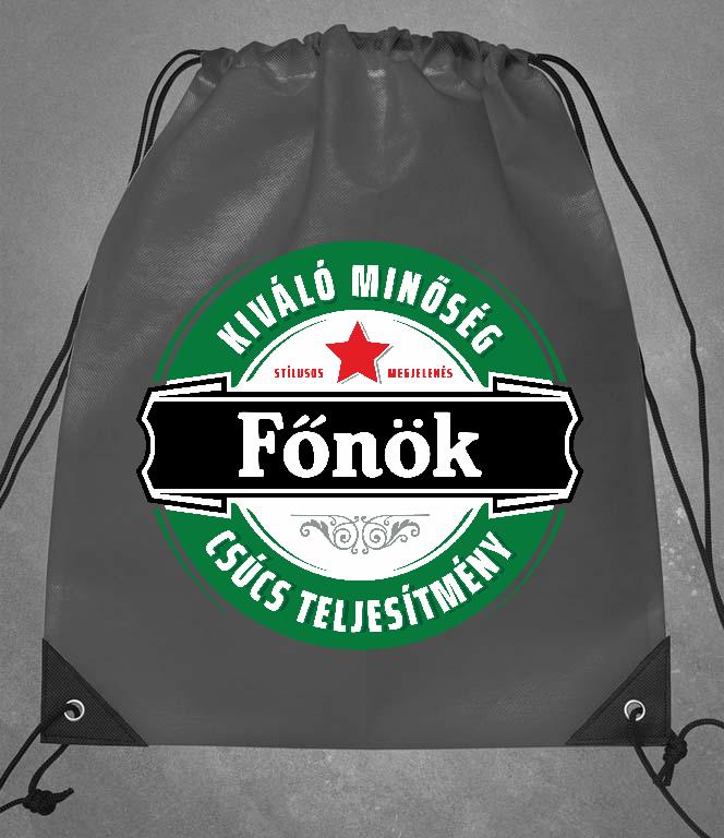 Főnök csúcs teljesítmény - Főnök Tornazsák