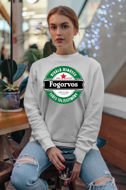 Fogorvos csúcs teljesítmény - Fogorvos Női Pulóver