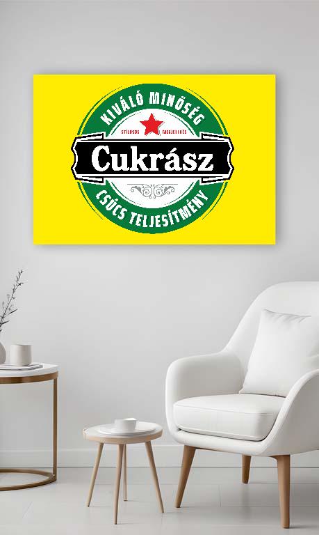 Cukrász csúcs teljesítmény - Cukrász Vászonkép