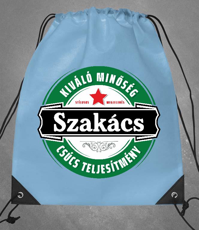 Szakács csúcs teljesítmény - Szakács Tornazsák