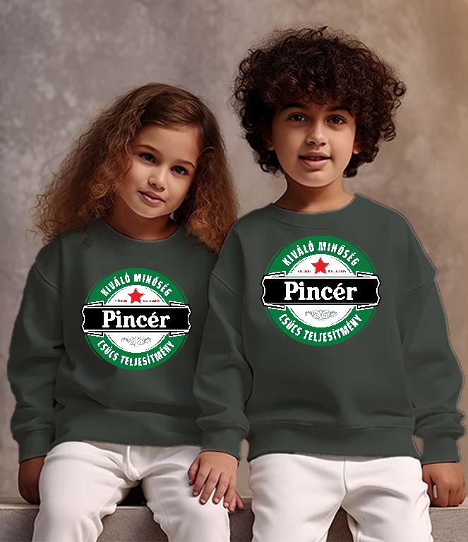 Pincér csúcs teljesítmény - Pincér Gyerek Pulóver