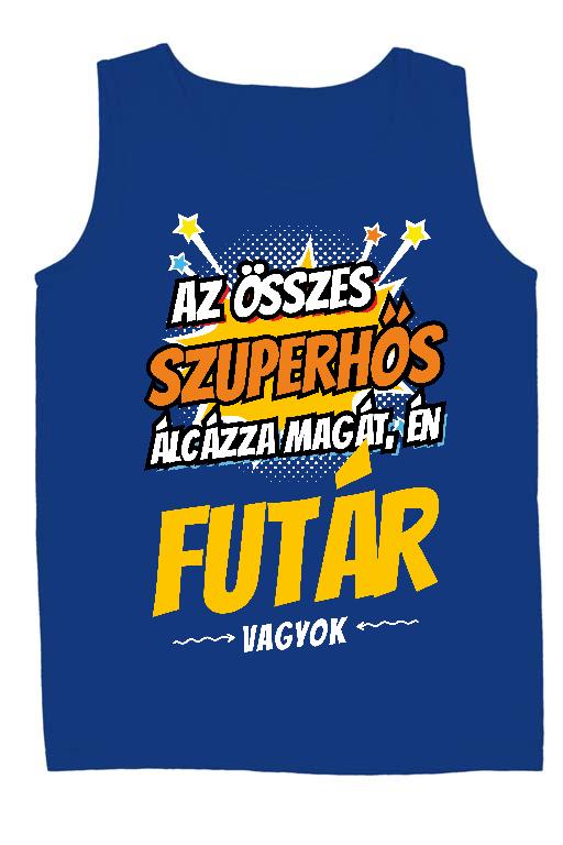 Szuperhős Futár  - Futár Férfi Ujjatlan