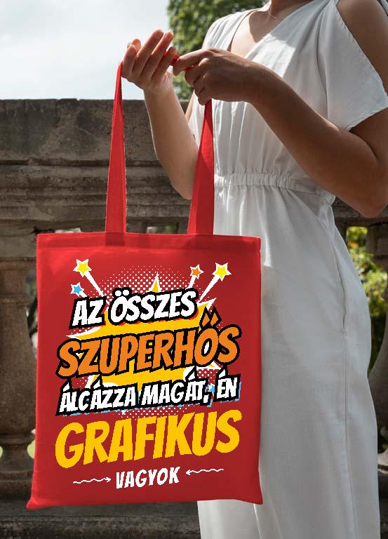 Szuperhős Grafikus  - Grafikus Vászontáska