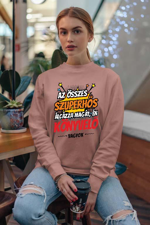 Szuperhős Könyvelő - Könyvelő Női Pulóver