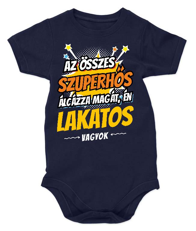 Szuperhős Lakatos - Lakatos Gyerek Body