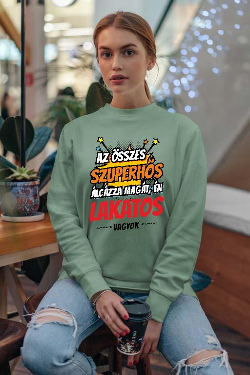 Szuperhős Lakatos - Lakatos Női Pulóver