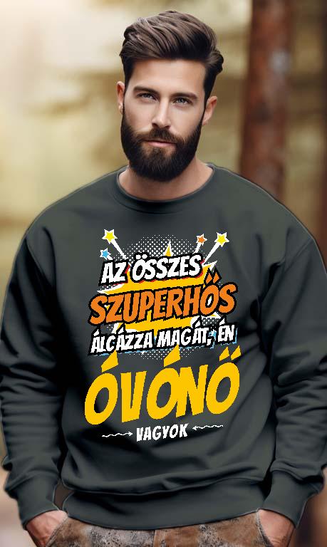 Szuperhős Óvónő - Óvónő Férfi Pulóver