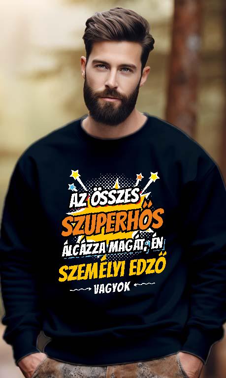 Szuperhős Személyi edző - Személyi edző Férfi Pulóver