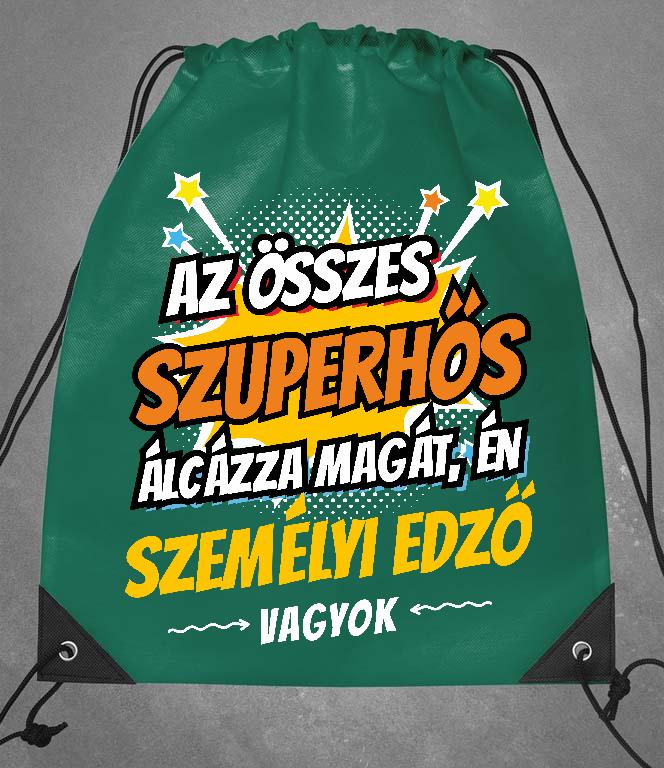 Szuperhős Személyi edző - Személyi edző Tornazsák