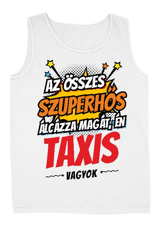 Szuperhős Taxis - Taxis Férfi Ujjatlan