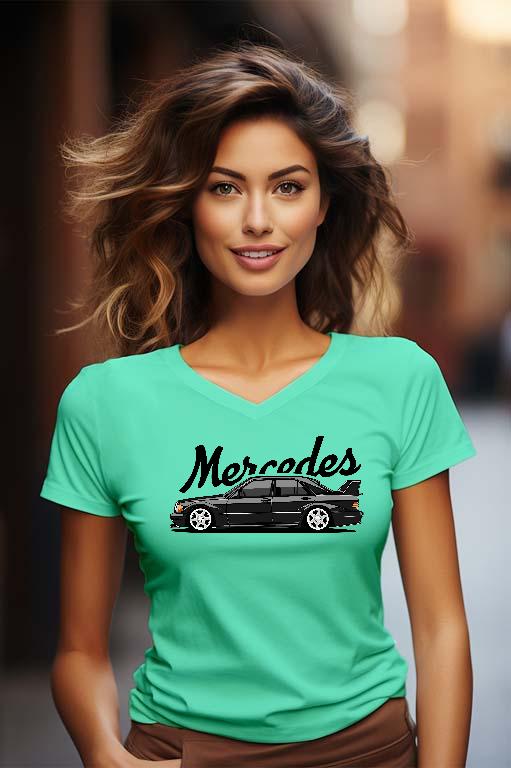 Mercedes-Benz 190 Evo 2 - Mercedes-Benz 190 Női V-nyakú Póló