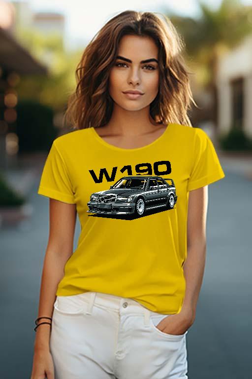 Mercedes-Benz W190 Evo2 - Mercedes-Benz 190 Női O-nyakú Póló