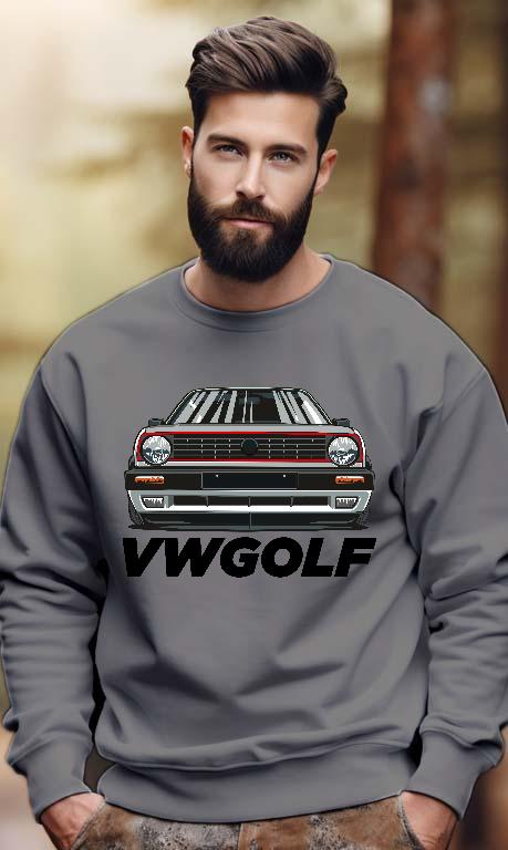 Vw Golf 2 Design 5 - Volkswagen Golf 2 Férfi Pulóver
