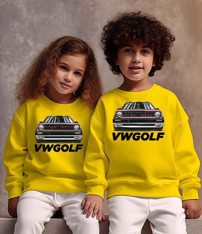 Vw Golf 2 Design 5 - Volkswagen Golf 2 Gyerek Pulóver