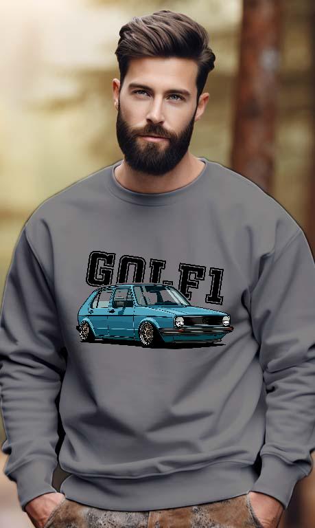 Volkswagen Golf 1 v1 - Volkswagen Golf 1 Férfi Pulóver