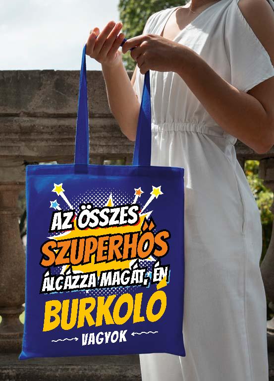 Szuperhős Burkoló - Burkoló Vászontáska