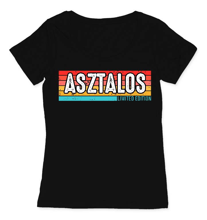 Asztalos Limited Edition - Asztalos Női O-nyakú Póló