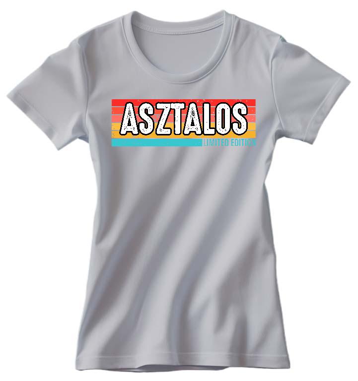 Asztalos Limited Edition - Asztalos Női Környakú Póló