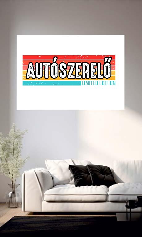 Autószerelő Limited Edition - Autószerelő Poszter