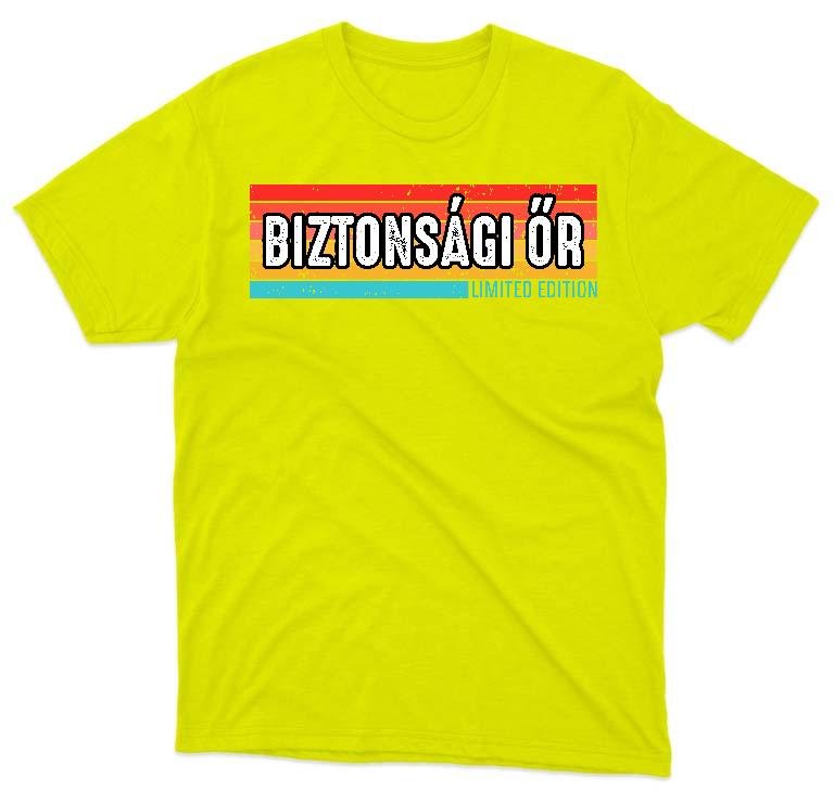 Biztonsági őr Limited Edition - Biztonsági őr Férfi Prémium Póló