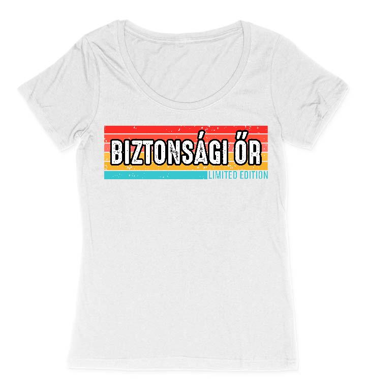 Biztonsági őr Limited Edition - Biztonsági őr Női O-nyakú Póló