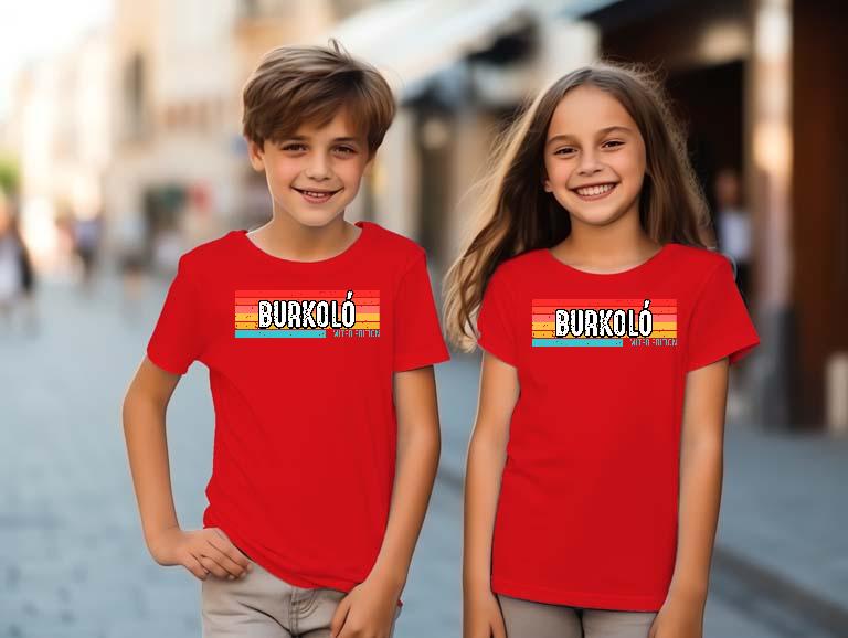 Burkoló Limited Edition - Burkoló Gyerek Környakú Póló