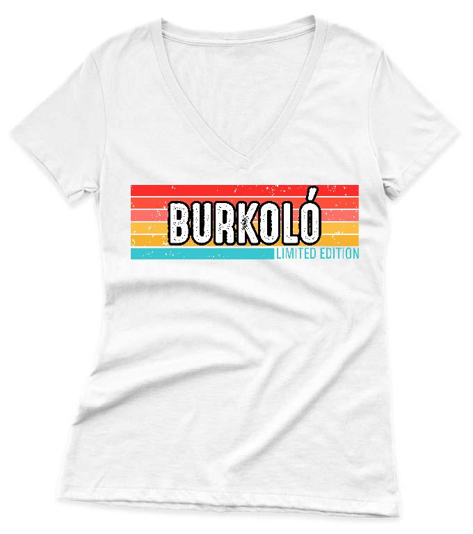 Burkoló Limited Edition - Burkoló Női V-nyakú Póló