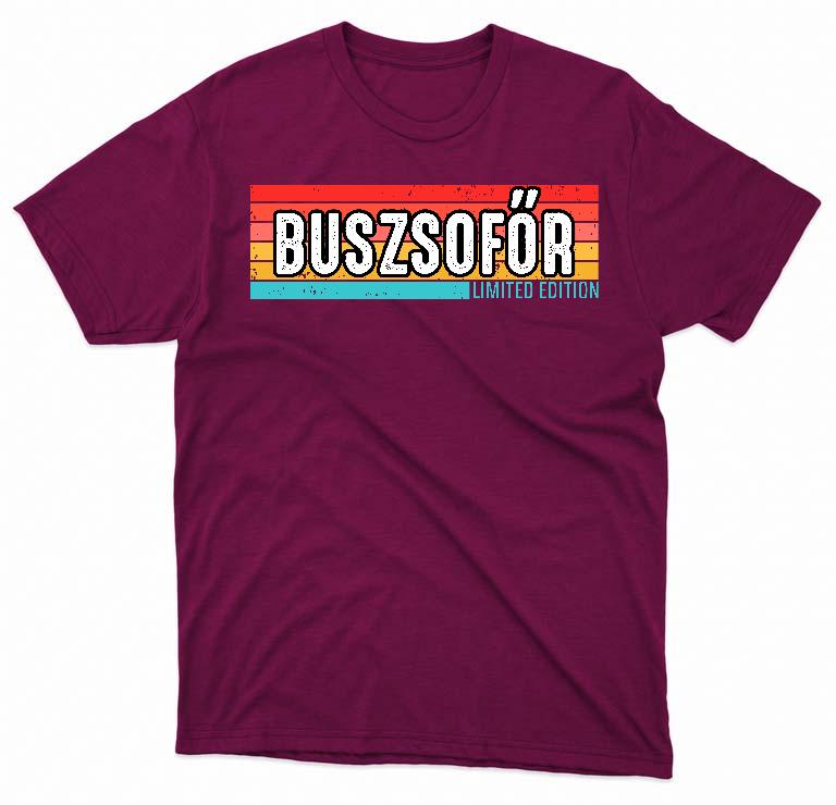 Buszsofőr Limited Edition - Buszsofőr Férfi Környakú Póló