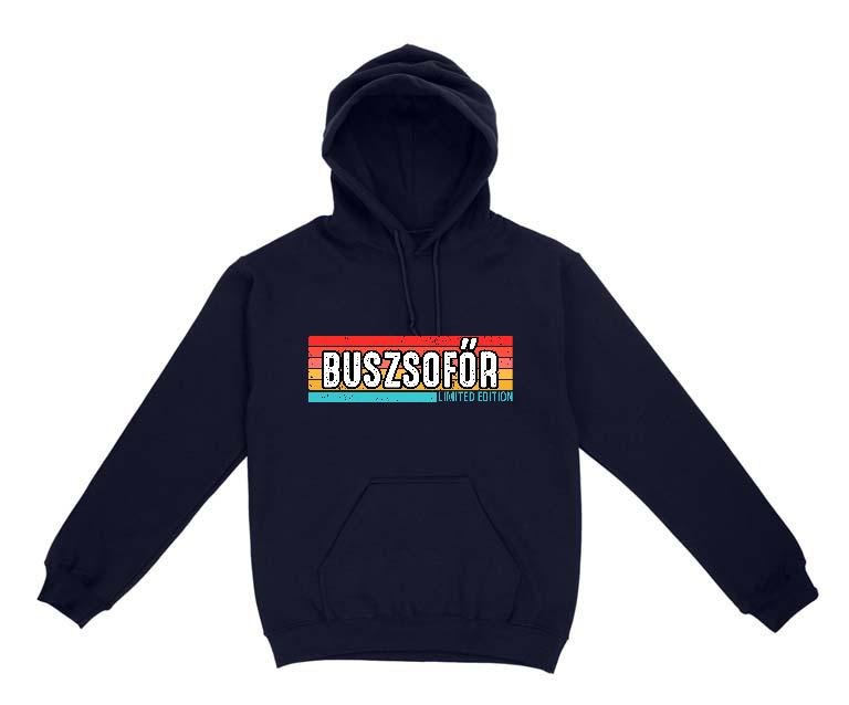 Buszsofőr Limited Edition - Buszsofőr Gyerek Kapucnis Pulóver