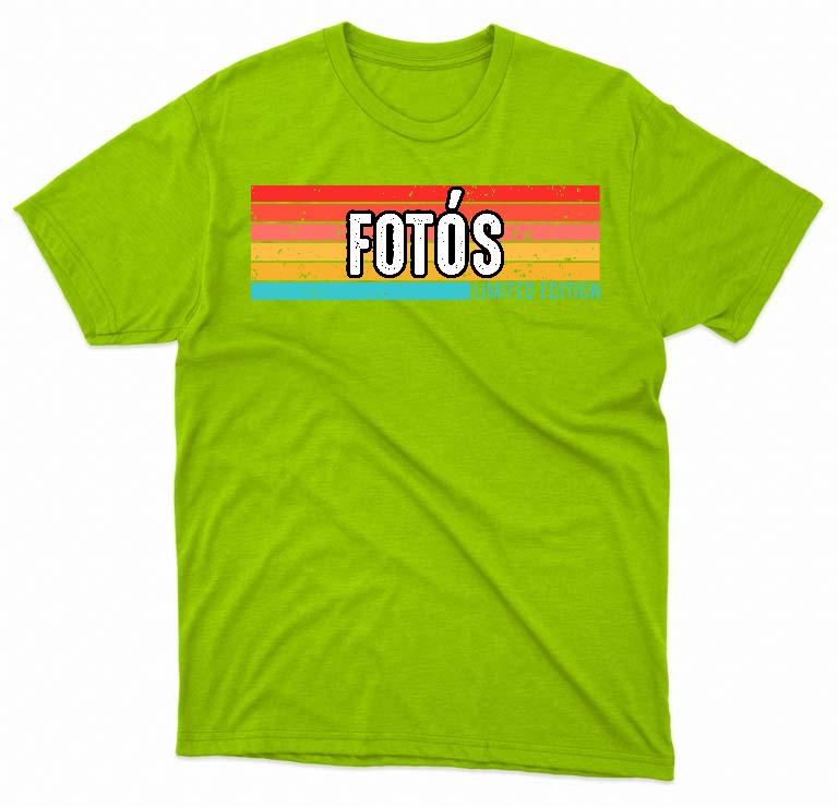 Fotós Limited Edition - Fotós Férfi Prémium Póló