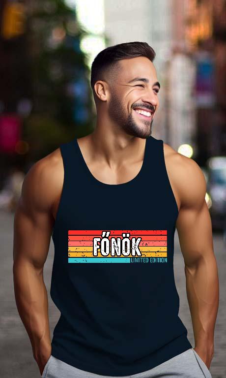 Főnök Limited Edition - Főnök Férfi Ujjatlan