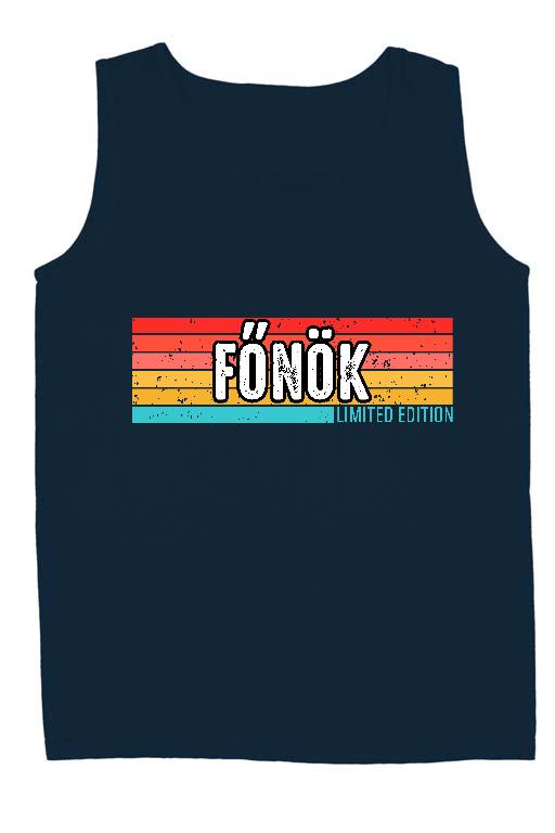 Főnök Limited Edition - Főnök Férfi Ujjatlan