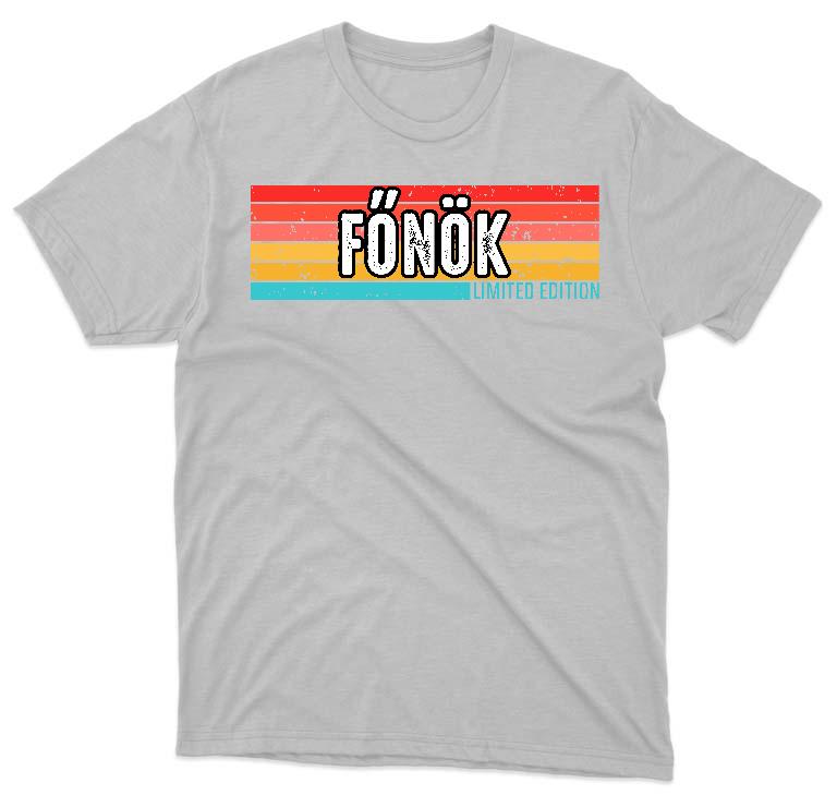 Főnök Limited Edition - Főnök Férfi Környakú Póló