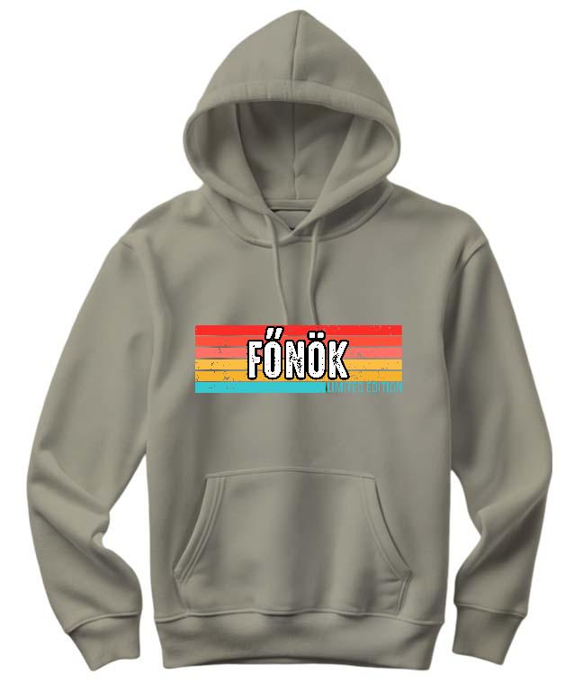 Főnök Limited Edition - Főnök Női Kapucnis Pulóver