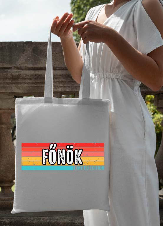 Főnök Limited Edition - Főnök Vászontáska