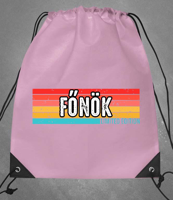 Főnök Limited Edition - Főnök Tornazsák