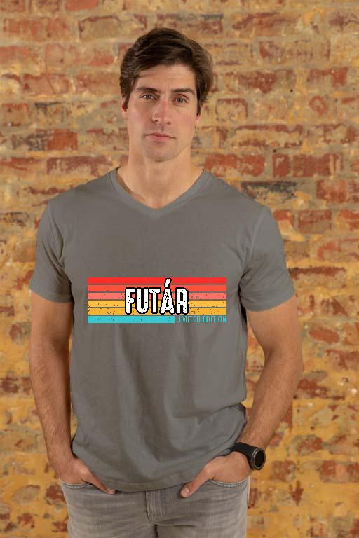 Futár Limited Edition - Futár Férfi V-nyakú Póló