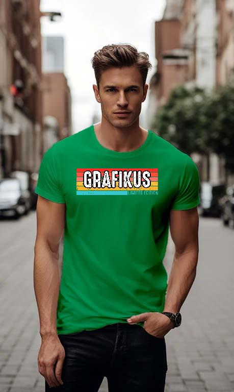 Grafikus Limited Edition - Grafikus Férfi Környakú Póló