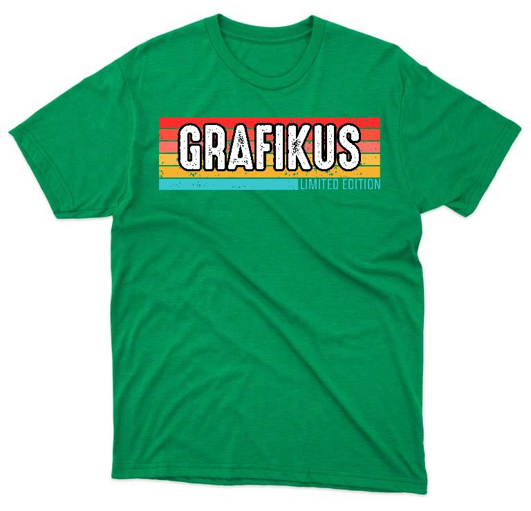 Grafikus Limited Edition - Grafikus Férfi Környakú Póló