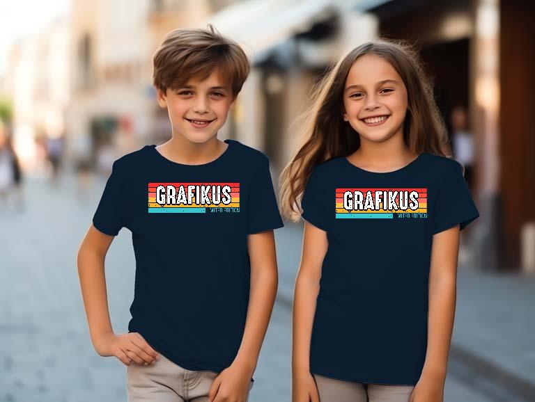 Grafikus Limited Edition - Grafikus Gyerek Környakú Póló