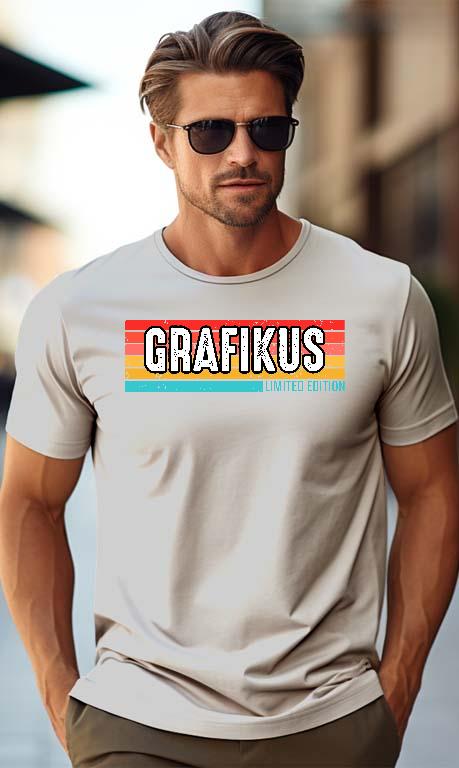 Grafikus Limited Edition - Grafikus Férfi Prémium Póló