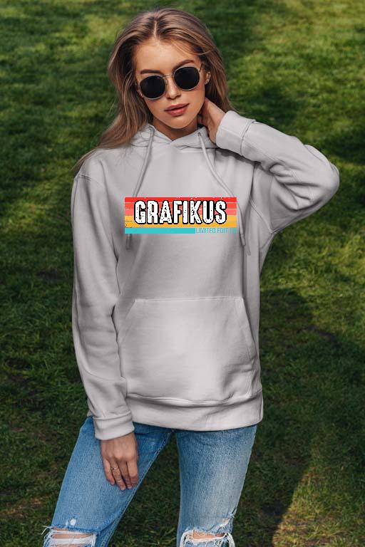 Grafikus Limited Edition - Grafikus Női Kapucnis Pulóver