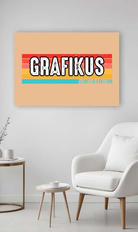 Grafikus Limited Edition - Grafikus Vászonkép