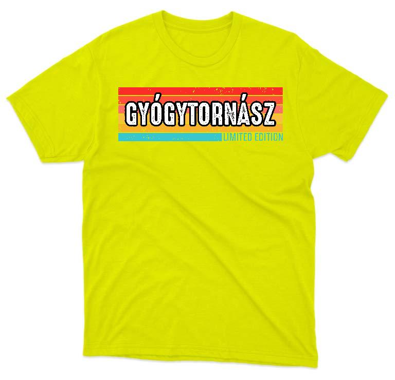 Gyógytornász Limited Edition - Gyógytornász Férfi Környakú Póló