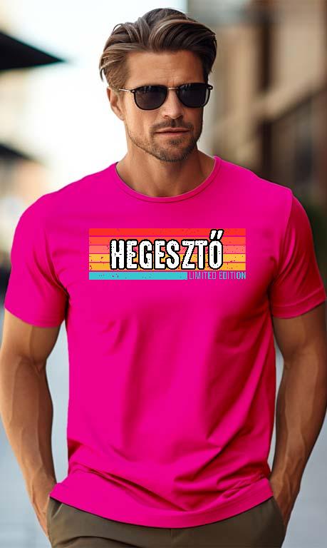 Hegesztő Limited Edition - Hegesztő Férfi Prémium Póló