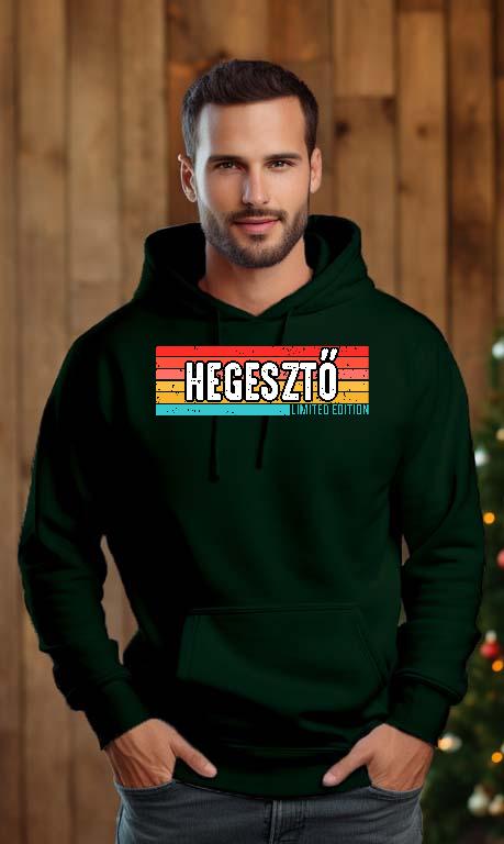 Hegesztő Limited Edition - Hegesztő Férfi Kapucnis Pulóver