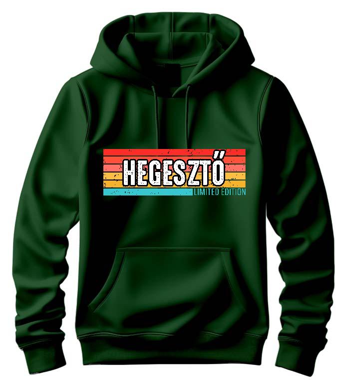 Hegesztő Limited Edition - Hegesztő Férfi Kapucnis Pulóver