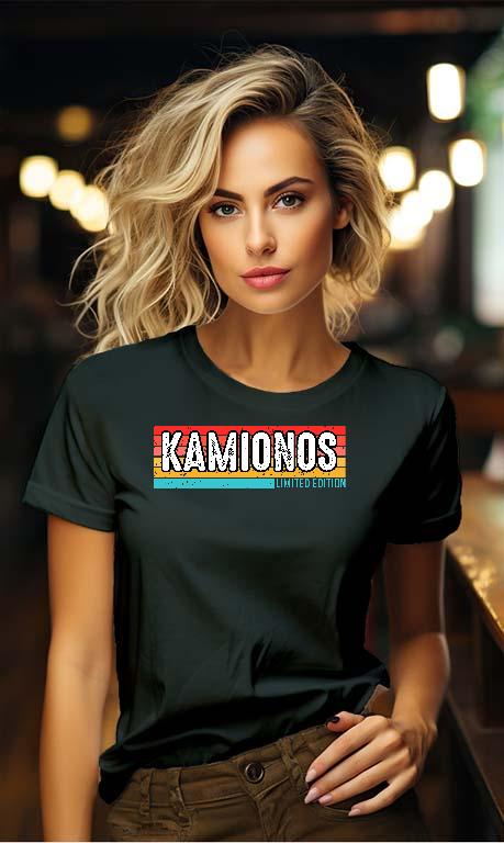 Kamionos Limited Edition - Kamionos Női Környakú Póló