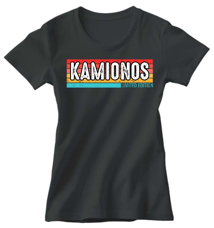 Kamionos Limited Edition - Kamionos Női Környakú Póló