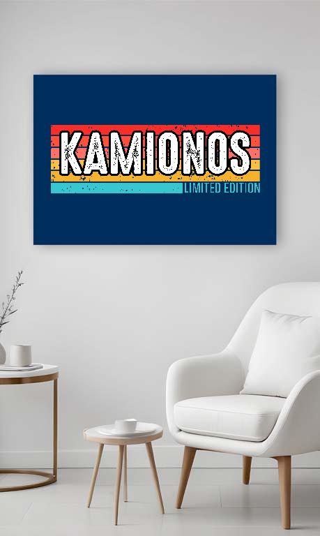 Kamionos Limited Edition - Kamionos Vászonkép